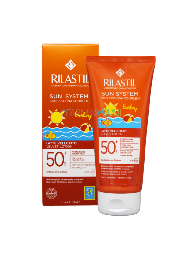 Rilastil Sun System Baby Spf Latte Vellutato Neonati E Bambini Ml